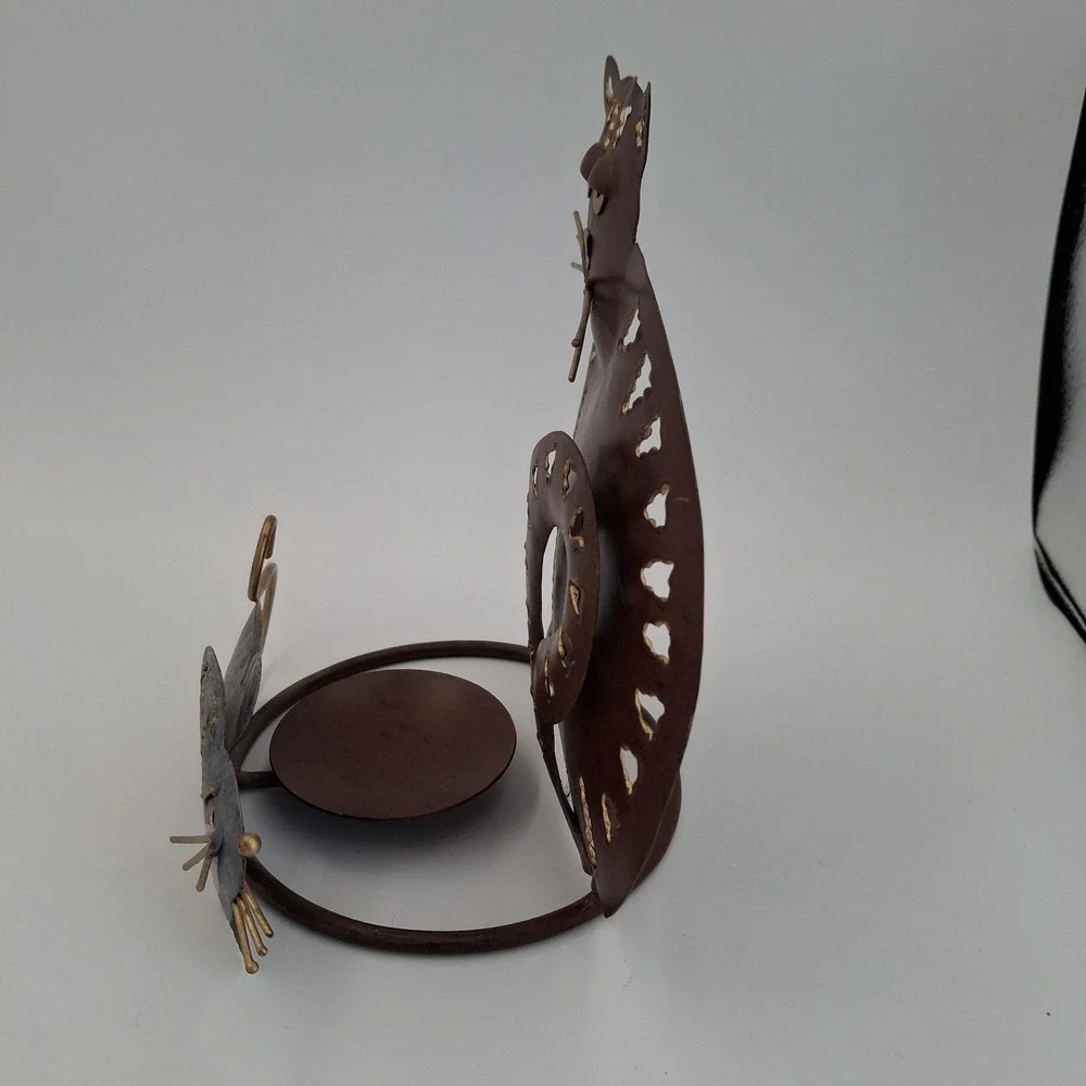 Cat vintage metal